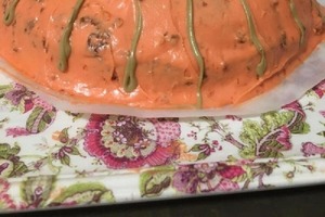 Морковный кекс с забавным дизайном: яркое лакомство на скорую руку