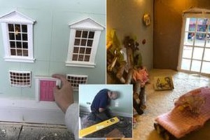 Креативная мама построила детям сказочный домик прямо в стене, и теперь оставляет им там тайные послания