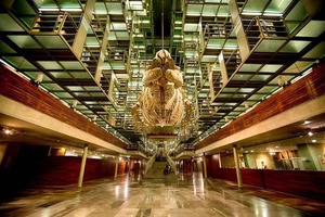 Библиотека Васконселоса в Мексике - одно из самых передовых, потрясающих воображение сооружений XXI века