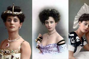 Как выглядят красавицы царской России на цветных фотографиях