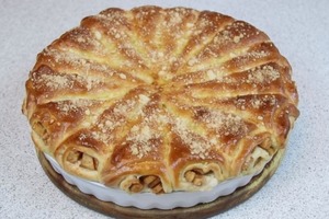 Попробовала у соседки пирог "Яблочные рожки". Теперь пеку своим домашним – просят еще