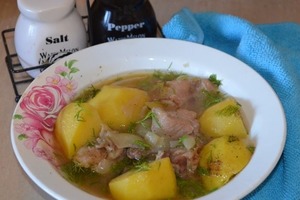 Еда для мужчин: готовлю своем мужу его любимую шурпу. Делается быстро, получается сытно и очень вкусно (рецепт)