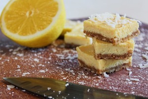 Ванильное печенье, лимон и сливочный сыр: готовим цитрусовые батончики