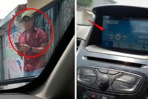 Жена поймала мужа на неверности, когда он вышел из машины, но забыл, что телефон все еще подключен к автомагнитоле