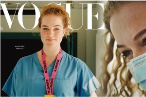 Продавец, кондуктор и медсестра: Vogue заменил супермоделей на обычных работниц и поместил их на обложку