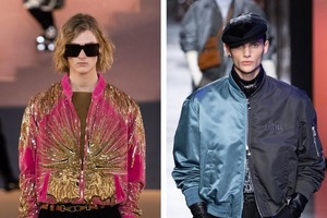 Куртка-бомбер становится просто шикарной: лучшие мужские модели из новых коллекций осень-зима 2020-2021
